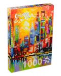 Puzzle Enjoy de 1000 de piese -New York în lumini - 1t